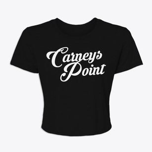 Carneys Point New Jersey Vintage Team Women's Crop Top