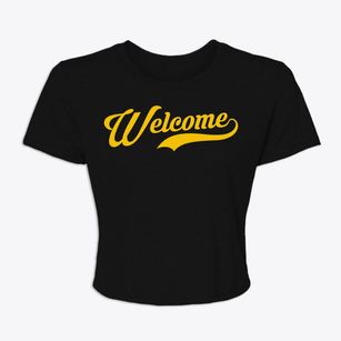 Welcome South Carolina Vintage Team Women's Crop Top