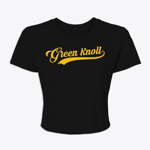 Green Knoll New Jersey Vintage Team Women's Crop Top