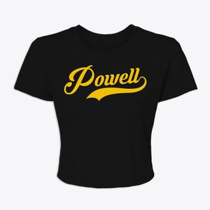 Powell Wyoming Vintage Team Women's Crop Top