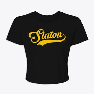 Slaton Texas Vintage Team Women's Crop Top