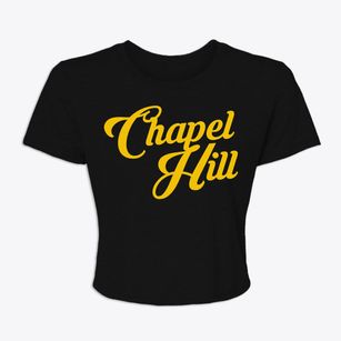 Chapel Hill North Carolina Vintage Team Women's Crop Top