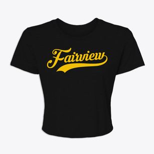 Fairview New York Vintage Team Women's Crop Top