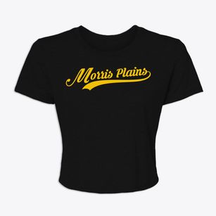 Morris Plains New Jersey Vintage Team Women's Crop Top