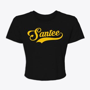 Santee California Vintage Team Women's Crop Top