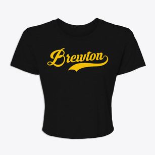 Brewton Alabama Vintage Team Women's Crop Top