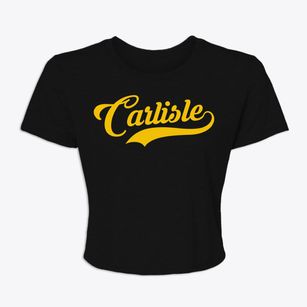 Carlisle Ohio Vintage Team Women's Crop Top