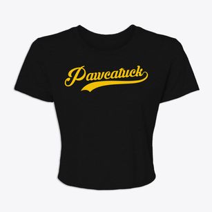 Pawcatuck Connecticut Vintage Team Women's Crop Top