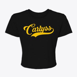 Carlyss Louisiana Vintage Team Women's Crop Top