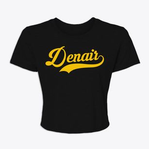 Denair California Vintage Team Women's Crop Top