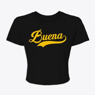 Buena New Jersey Vintage Team Women's Crop Top