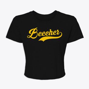 Beecher Illinois Vintage Team Women's Crop Top
