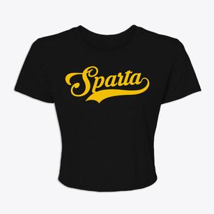 Sparta Michigan Vintage Team Women's Crop Top