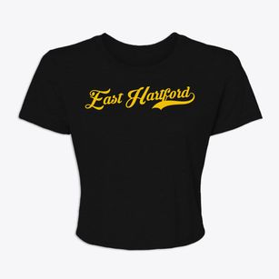 East Hartford Connecticut Vintage Team Women's Crop Top