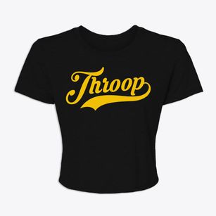 Throop Pennsylvania Vintage Team Women's Crop Top