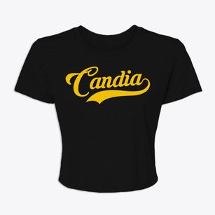 Candia New Hampshire Vintage Team Women's Crop Top