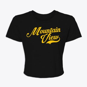 Mountain View Hawaii Vintage Team Women's Crop Top