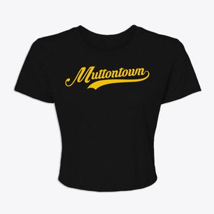 Muttontown New York Vintage Team Women's Crop Top