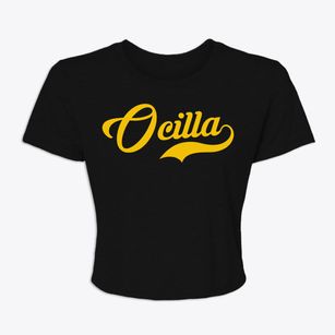 Ocilla Georgia Vintage Team Women's Crop Top