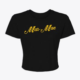 Mar-mac North Carolina Vintage Team Women's Crop Top