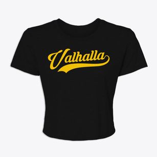 Valhalla New York Vintage Team Women's Crop Top