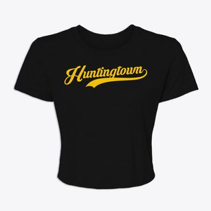 Huntingtown Maryland Vintage Team Women's Crop Top