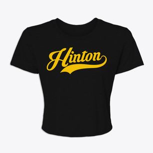 Hinton Oklahoma Vintage Team Women's Crop Top