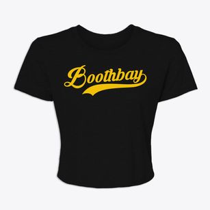 Boothbay Maine Vintage Team Women's Crop Top
