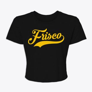 Frisco Colorado Vintage Team Women's Crop Top