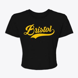 Bristol New Hampshire Vintage Team Women's Crop Top