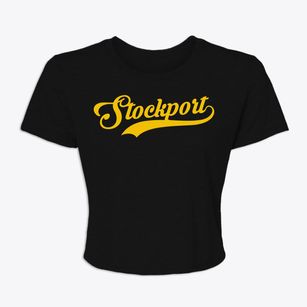 Stockport New York Vintage Team Women's Crop Top