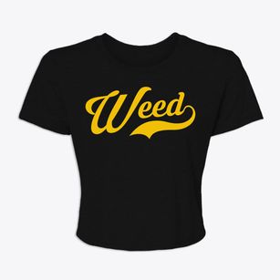 Weed California Vintage Team Women's Crop Top