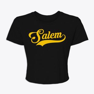 Salem New York Vintage Team Women's Crop Top