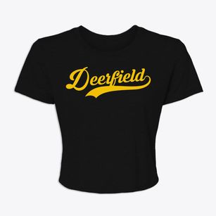 Deerfield Wisconsin Vintage Team Women's Crop Top