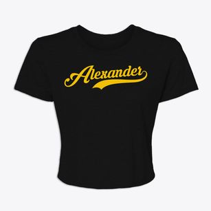 Alexander New York Vintage Team Women's Crop Top
