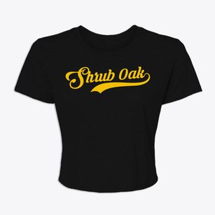 Shrub Oak New York Vintage Team Women's Crop Top