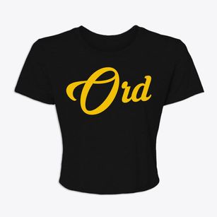 Ord Nebraska Vintage Team Women's Crop Top