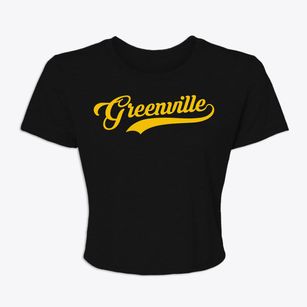 Greenville New Hampshire Vintage Team Women's Crop Top