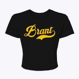 Brant New York Vintage Team Women's Crop Top