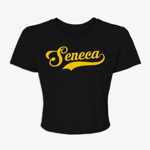 Seneca Kansas Vintage Team Women's Crop Top