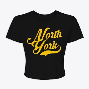 North York Pennsylvania Vintage Team Women's Crop Top