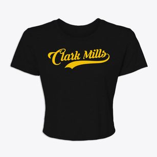 Clark Mills New York Vintage Team Women's Crop Top