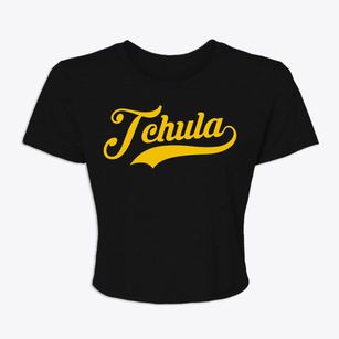 Tchula Mississippi Vintage Team Women's Crop Top