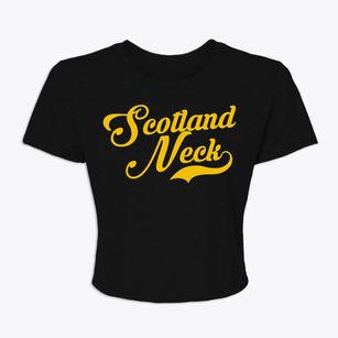 Scotland Neck North Carolina Vintage Team Women's Crop Top