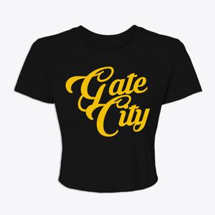 Gate City Virginia Vintage Team Women's Crop Top