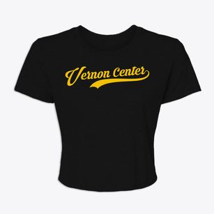 Vernon Center New Jersey Vintage Team Women's Crop Top