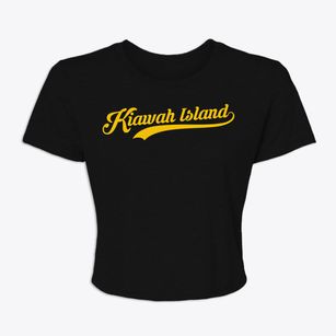 Kiawah Island South Carolina Vintage Team Women's Crop Top