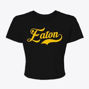 Eaton Indiana Vintage Team Women's Crop Top