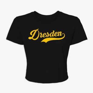 Dresden Ohio Vintage Team Women's Crop Top