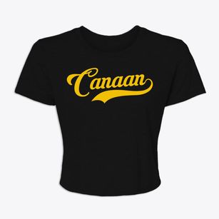 Canaan New York Vintage Team Women's Crop Top